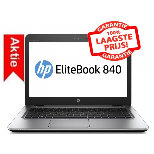 SUPER DEAL! HP Elitebook 840 G3: Core i5 - 6e Gen. | 256GB SSD | 8 GB | 1,5KG!