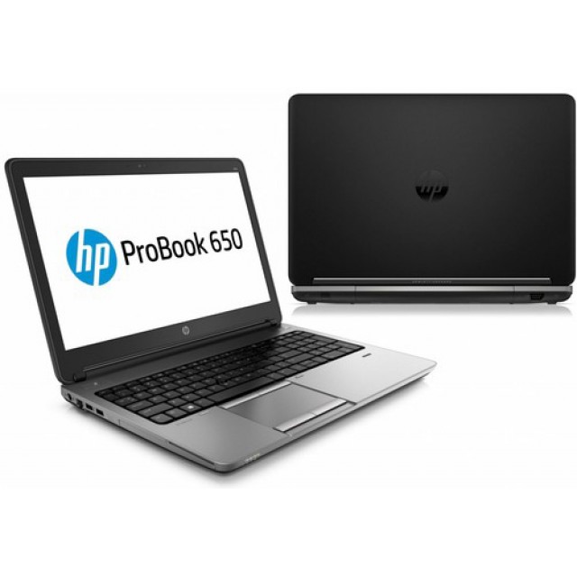 15,6" DEAL! HP Probook 650: Core i5 - 4e Gen. | 128GB SSD | 8GB | 15,6" | Win.10